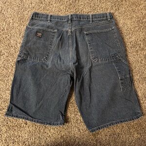 Wrangler industrial denim carpenter jean shorts